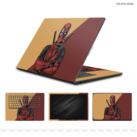 Dán Skin Laptop Dell Hình Marvel Deadpool | N_MV68