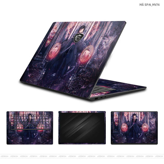 Dán Skin Laptop MSI Hình Marvel Doctor Strange | N_MV74