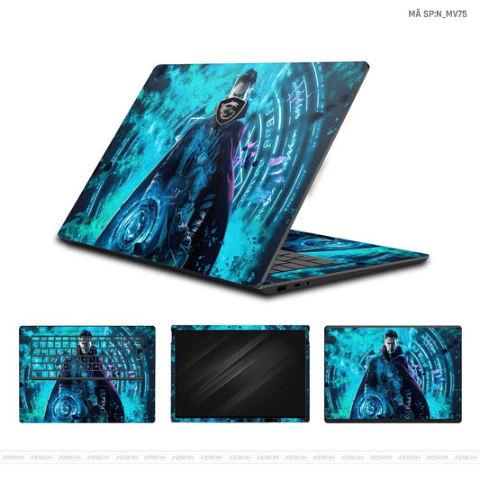 Dán Skin Laptop MSI Hình Marvel Doctor Strange | N_MV75
