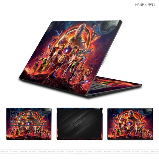 Dán Skin Laptop Asus Hình Marvel | N_MV81