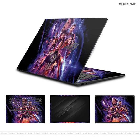 Dán Skin Laptop Asus Hình Marvel | N_MV89