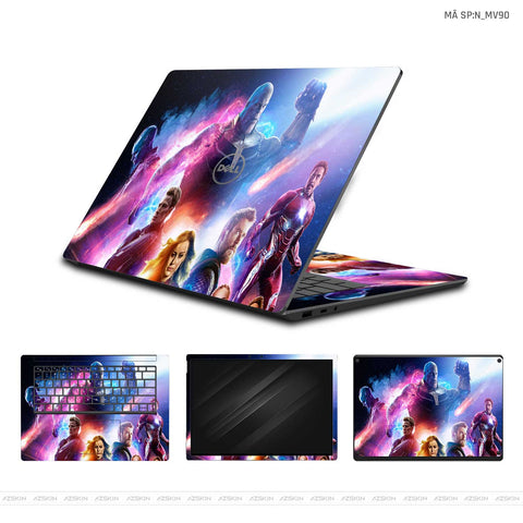 Dán Skin Laptop Dell Hình Marvel | N_MV90