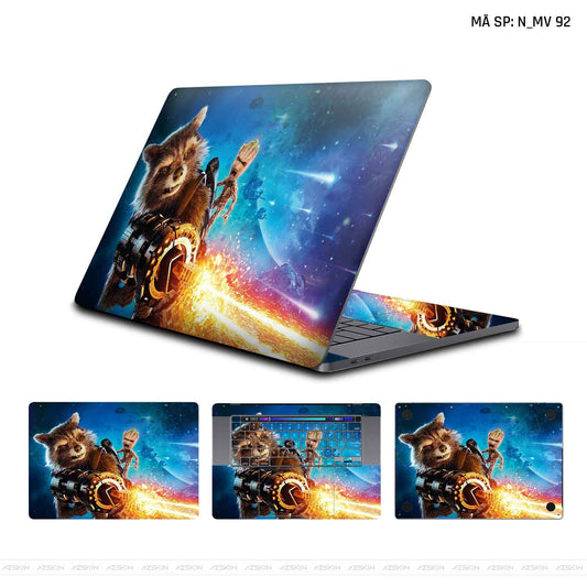 Dán Skin Macbook Hình Sticker Marvel  | N_MV92