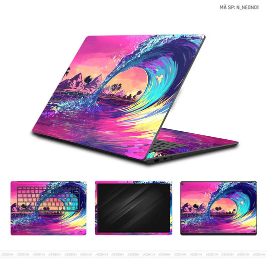 Dán Skin Laptop Huawei Hình Neon | N_NEON01