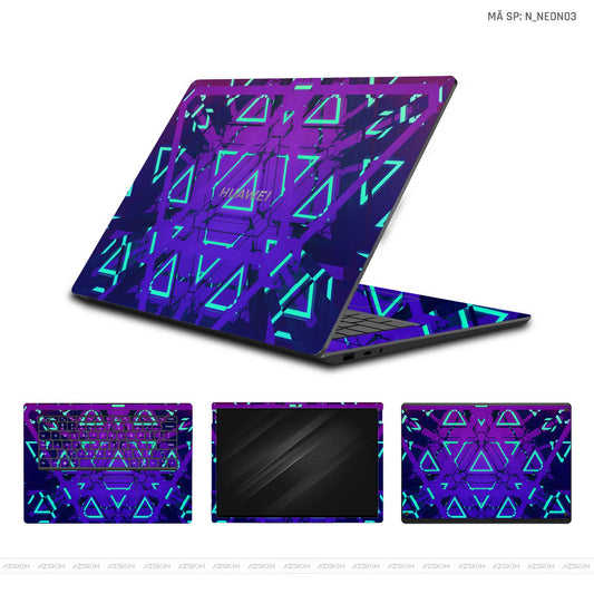 Dán Skin Laptop Huawei Hình Neon | N_NEON03