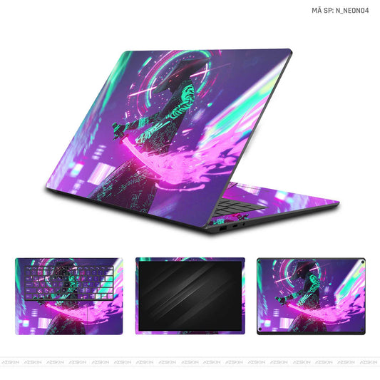 Dán Skin Laptop Huawei Hình Neon | N_NEON04