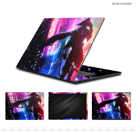 Dán Skin Laptop Huawei Hình Neon | N_NEON12