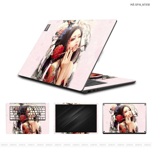 Dán Skin Laptop Lenovo Hình Nghệ Thuật Xăm | D_NTX18