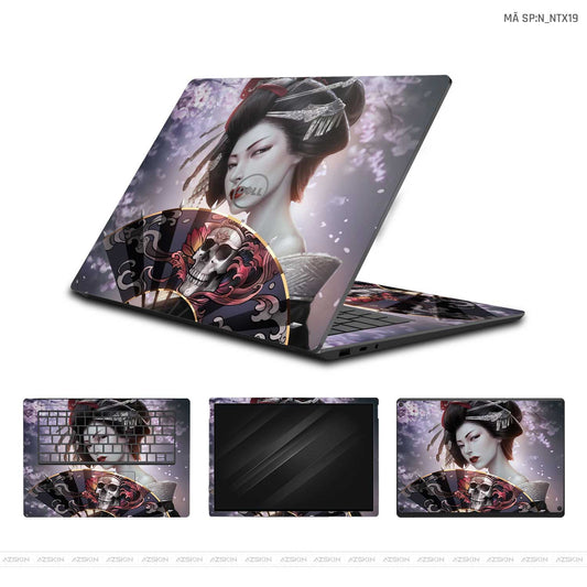 Dán Skin Laptop Dell Hình Geisha | D_NTX19