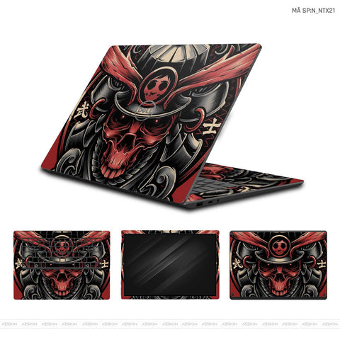 Dán Skin Laptop Dell Hình Santa - Samurai | D_NTX21
