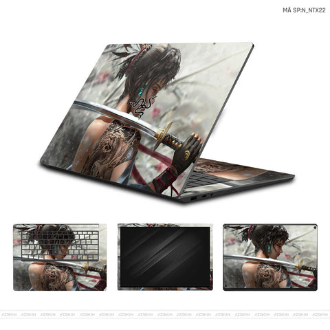 Dán Skin Laptop Razer Hình Nghệ Thuật Xăm | D_NTX22