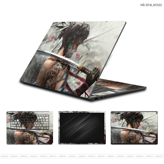 Dán Skin Laptop Surface Hình Nghệ Thuật Xăm | D_NTX22