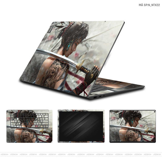 Dán Skin Laptop Lenovo Hình Nghệ Thuật Xăm | D_NTX22