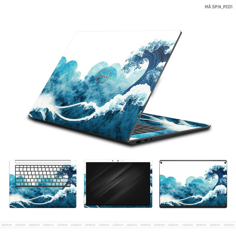 Dán Skin Laptop Dell Hình Phong Cảnh Sóng | N_PC01