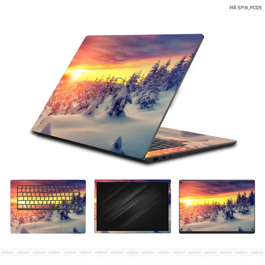 Dán Skin Laptop Dell Hình Phong Cảnh Núi Tuyết | N_PC09