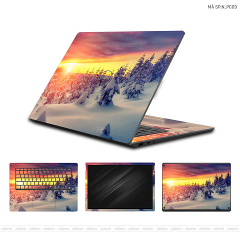 Dán Skin Laptop Dell Hình Phong Cảnh Núi Tuyết | N_PC09