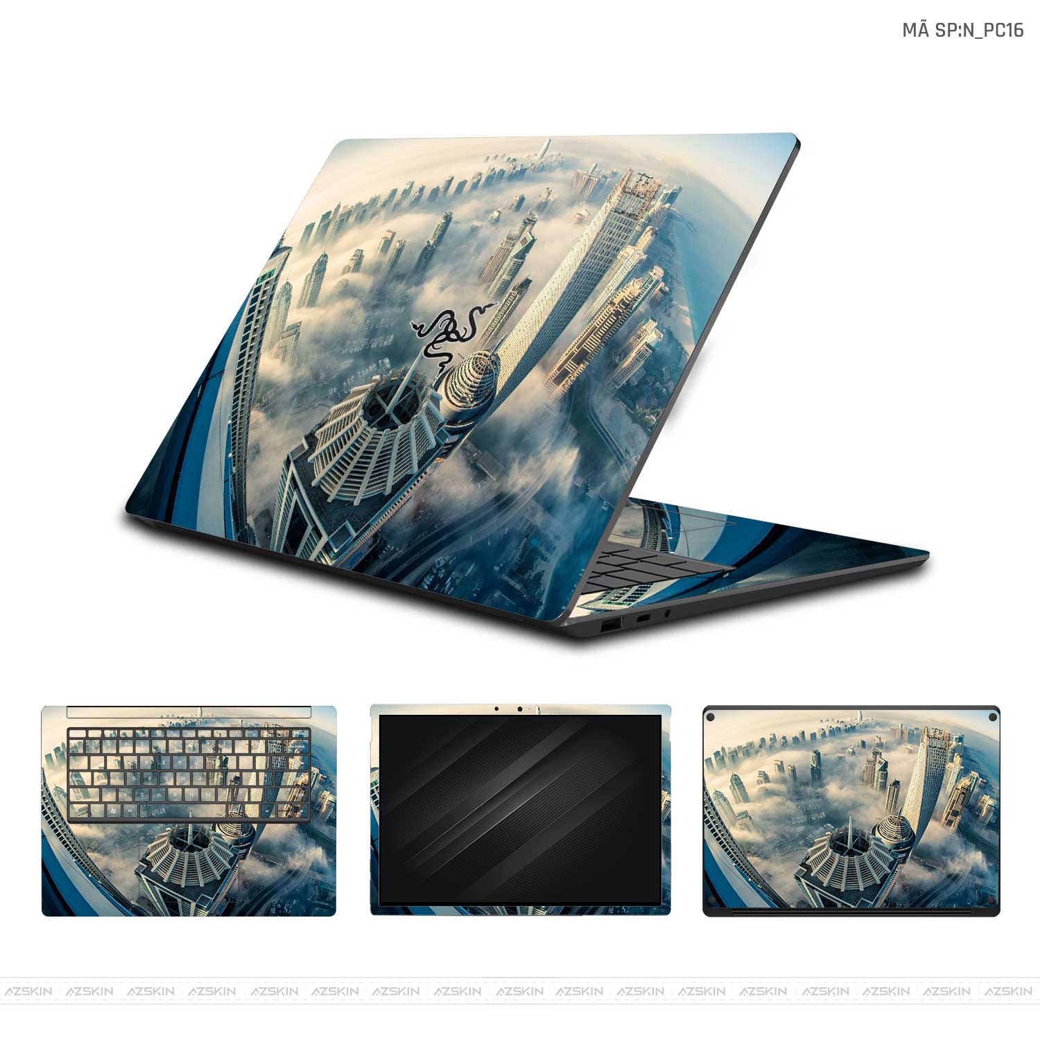 Dán Skin Laptop Razer Hình Phong Cảnh | N_PC16 – AZSKIN.VN