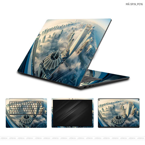 Dán Skin Laptop Dell Hình Phong Cảnh Thành Phố | N_PC16