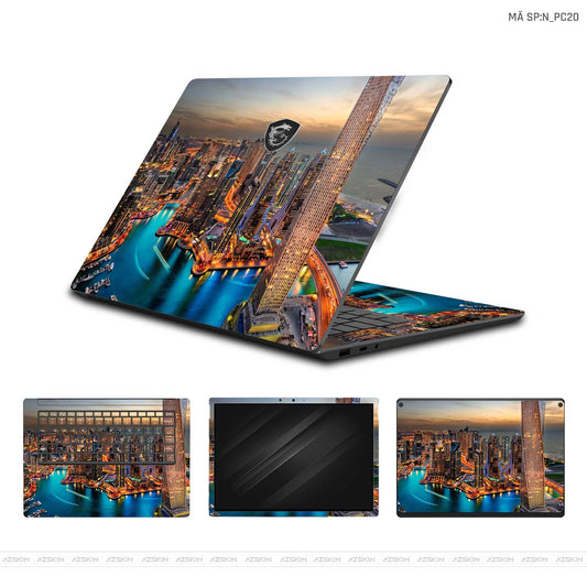 Dán Skin Laptop MSI Hình Phong Cảnh | N_PC20