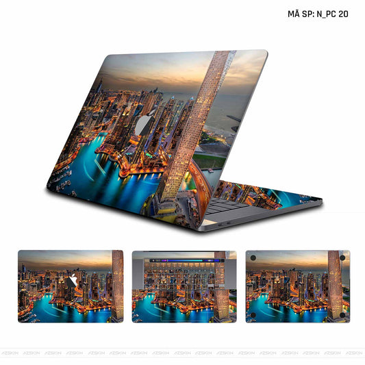 Dán Skin Macbook Hình City | N_PC20