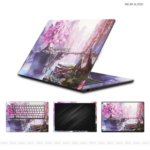 Dán Skin Laptop Gigabyte Hình Phong Cảnh | N_PC21