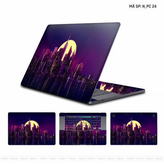 Dán Skin Macbook Hình Thành Phố  | N_PC24