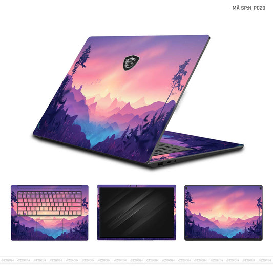 Dán Skin Laptop MSI Hình Phong Cảnh | N_PC29
