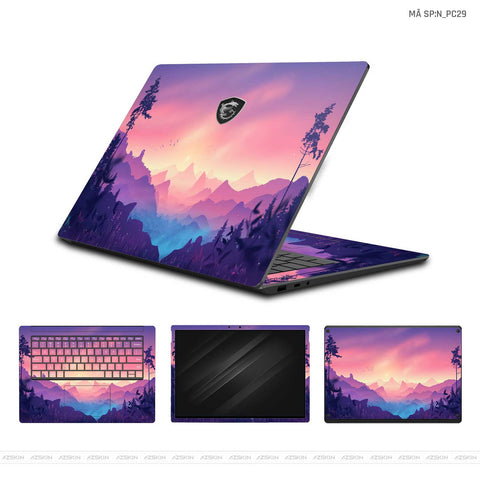 Dán Skin Laptop MSI Hình Phong Cảnh | N_PC29