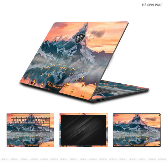 Dán Skin Laptop MSI Hình Phong Cảnh | N_PC40