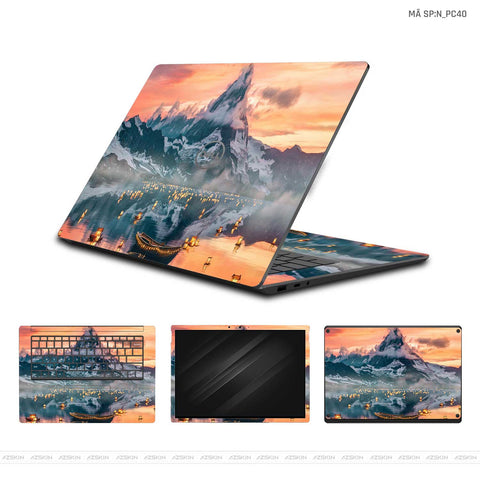 Dán Skin Laptop Dell Hình Phong Cảnh Núi Non | N_PC40