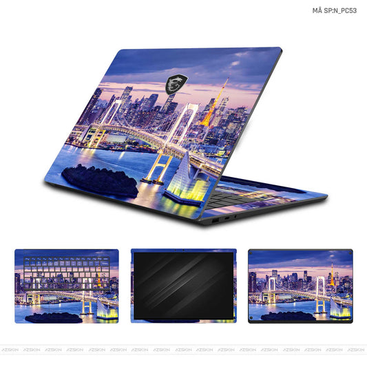 Dán Skin Laptop MSI Hình Phong Cảnh | N_PC53