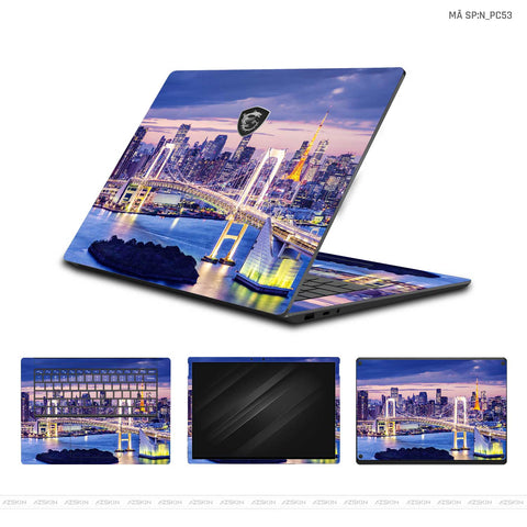 Dán Skin Laptop MSI Hình Phong Cảnh | N_PC53