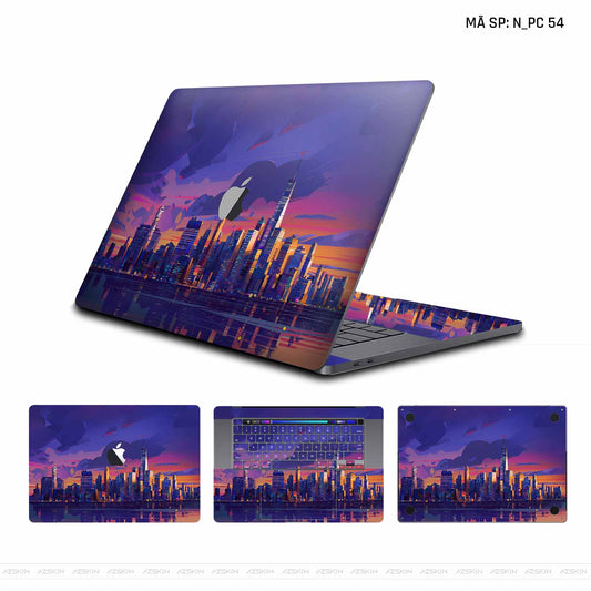 Dán Skin Macbook Hình Thành Phố | N_PC54