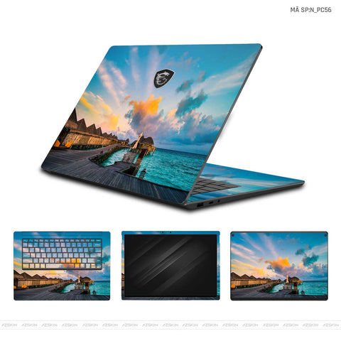 Dán Skin Laptop MSI Hình Phong Cảnh | N_PC56