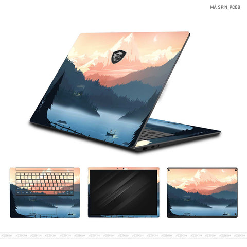 Dán Skin Laptop MSI Hình Phong Cảnh | N_PC68