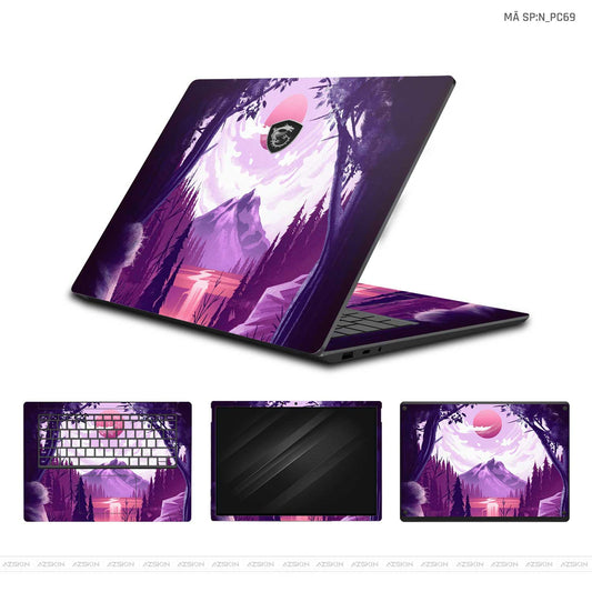 Dán Skin Laptop MSI Hình Phong Cảnh | N_PC69