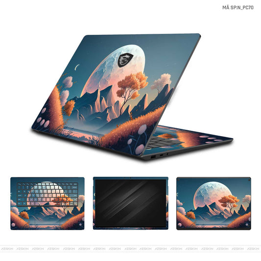 Dán Skin Laptop MSI Hình Phong Cảnh | N_PC70