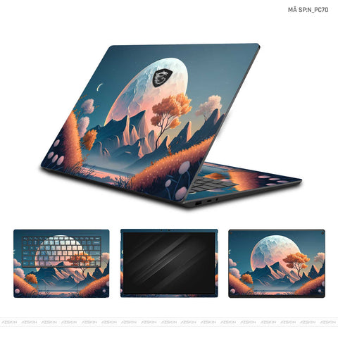 Dán Skin Laptop MSI Hình Phong Cảnh | N_PC70