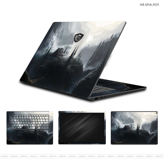 Dán Skin Laptop MSI Hình Phong Cảnh | N_PC71