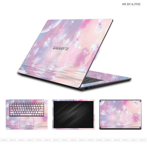 Dán Skin Laptop Gigabyte Hình Pastel | N_PT02