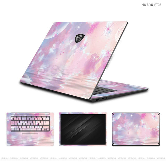 Dán Skin Laptop MSI Hình Pastel | N_PT02