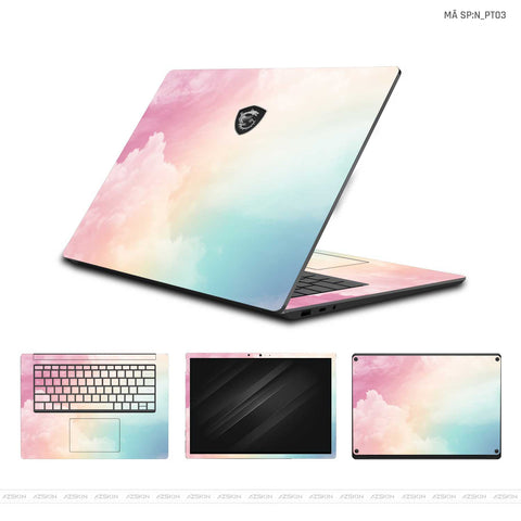 Dán Skin Laptop MSI Hình Pastel | N_PT03