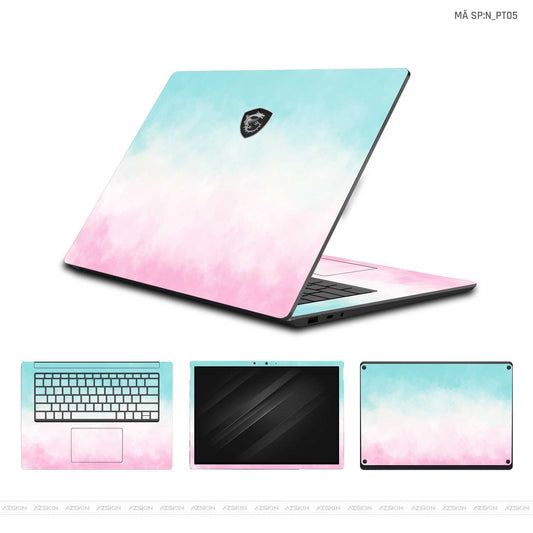 Dán Skin Laptop MSI Hình Pastel | N_PT05