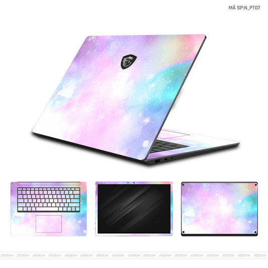 Dán Skin Laptop MSI Hình Pastel | N_PT07