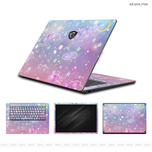 Dán Skin Laptop MSI Hình Pastel | N_PT09