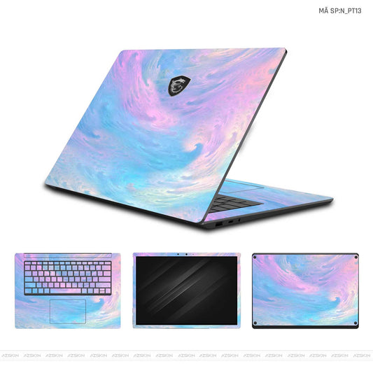 Dán Skin Laptop MSI Hình Pastel | N_PT13