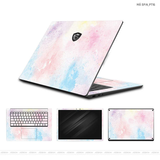 Dán Skin Laptop MSI Hình Pastel | N_PT16