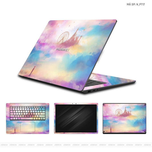 Dán Skin Laptop Huawei Hình Pastel | N_PT17