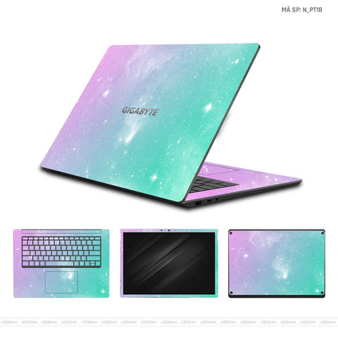 Dán Skin Laptop Gigabyte Hình Pastel | N_PT18