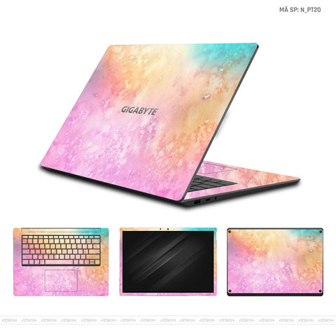 Dán Skin Laptop Gigabyte Hình Pastel | N_PT20